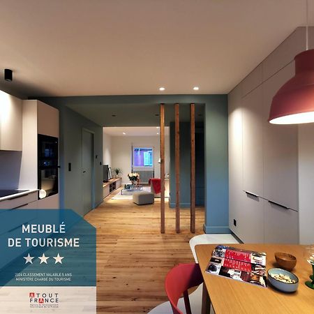Entre Ville Et Vignes - Gite Classe 3 Etoiles Ingersheim Ngoại thất bức ảnh