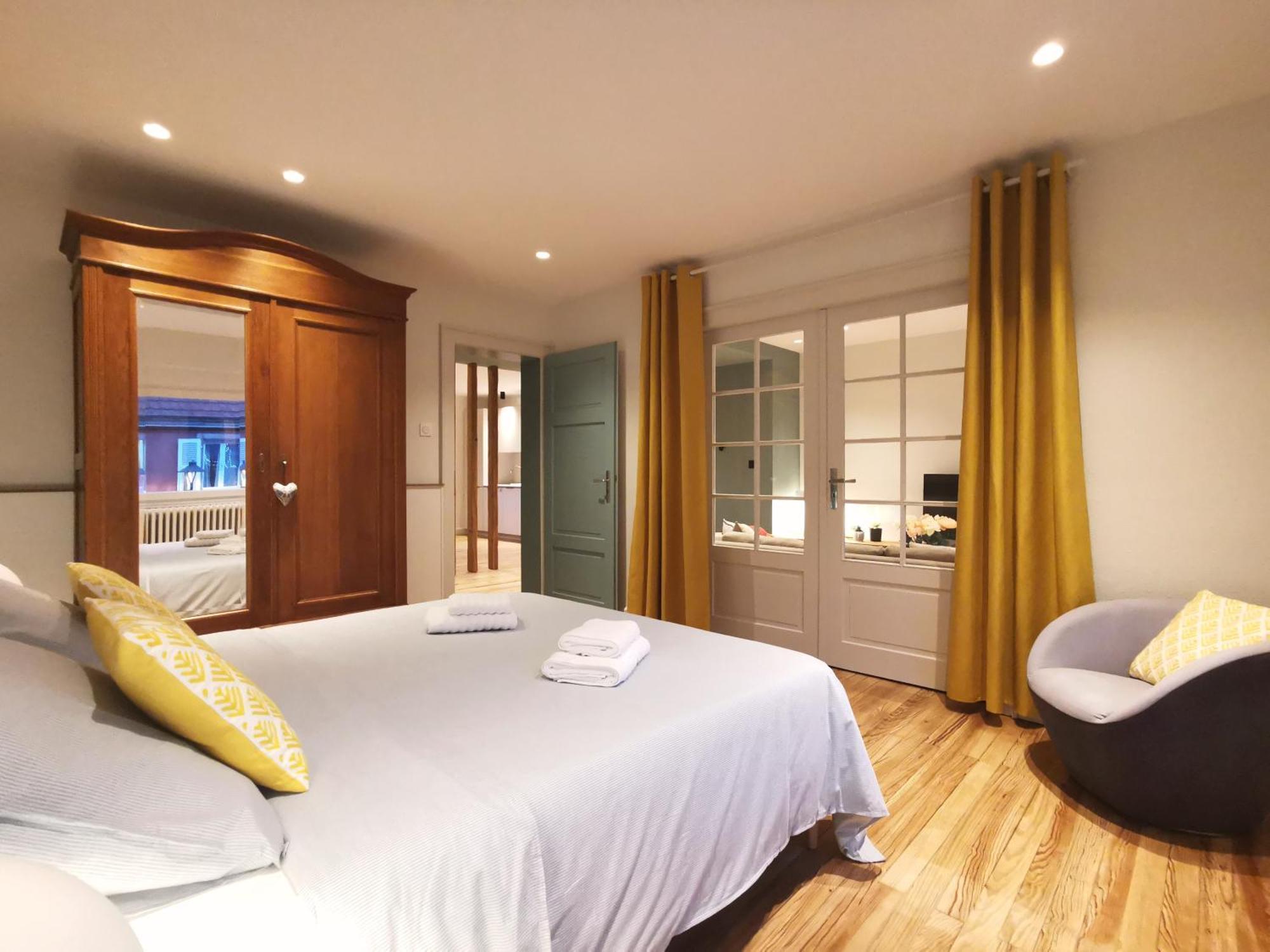 Entre Ville Et Vignes - Gite Classe 3 Etoiles Ingersheim Ngoại thất bức ảnh