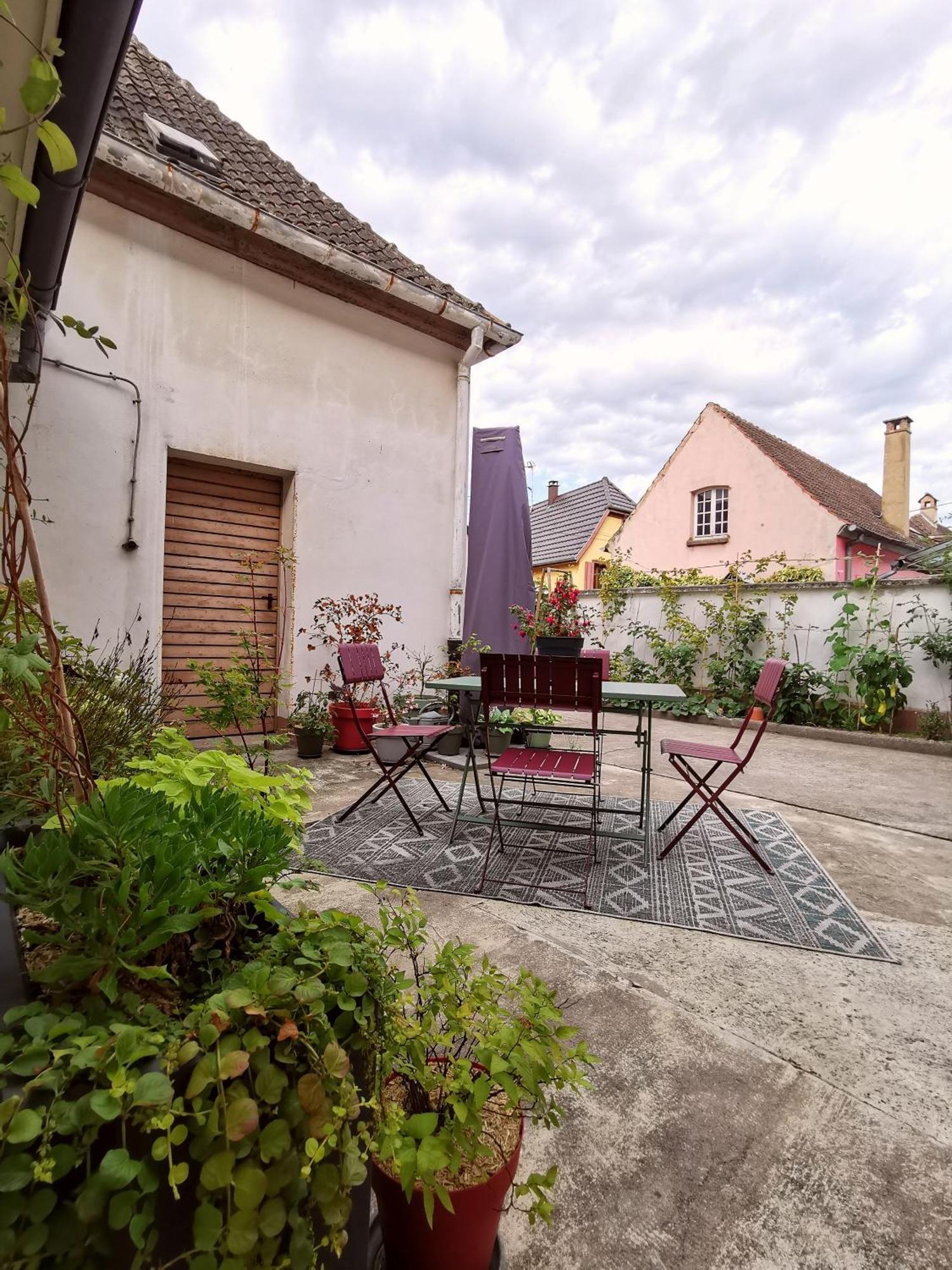 Entre Ville Et Vignes - Gite Classe 3 Etoiles Ingersheim Ngoại thất bức ảnh